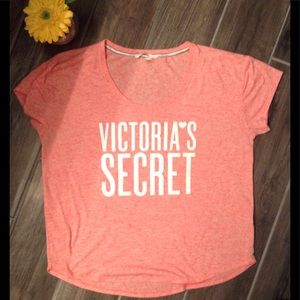 Victoria's Secret oversize t shirt.